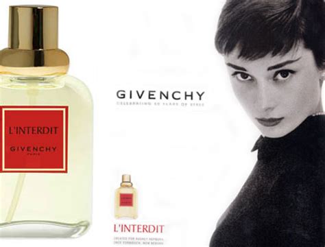 audrey hepburn givenchy perfime|interdit givenchy sample.